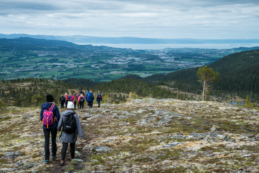 Klasse gikk fra Nesodden til Nidaros